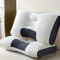 Buy 1 Get 1 Free, Soft Woven Neck Massage Pillows for Couples, Adjustable Ergonomic Pillow with Removable Cover