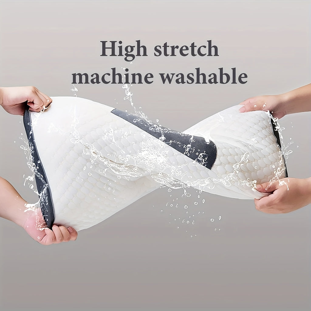 Buy 1 Get 1 Free, Soft Woven Neck Massage Pillows for Couples, Adjustable Ergonomic Pillow with Removable Cover